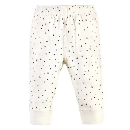 Touched by Nature Baby and Toddler Organic Cotton Pants 4pk, Star image {2}