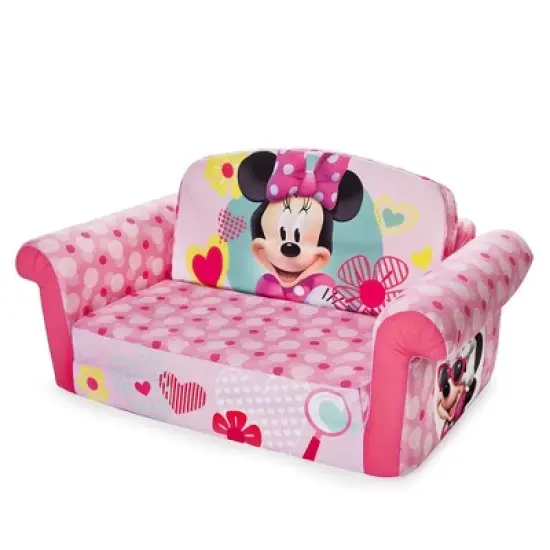 Marshmallow Furniture Disney's 2 in 1 Flip Open Compressed Foam Sofa and Sleeper Bed with Washable Cover image {9}