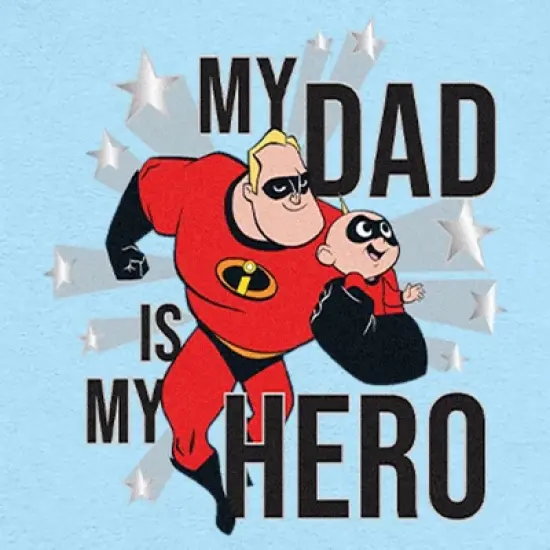 Infant's The Incredibles Father's Day My Hero Dad Onesie image {1}