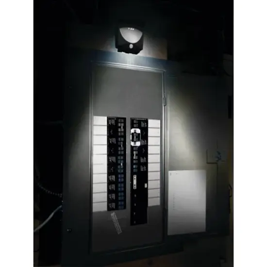 Maxsa Innovations 4pk Battery Powered MotionActivated Outdoor NightLight Dark Bronze: Weather-Resistant LED Lanterns image {4}