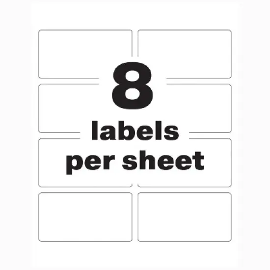 Avery PermaTrack Tamper-Evident Asset Tag Labels, 2" x 3-3/4", 64 Asset Tags (60538) image {5}