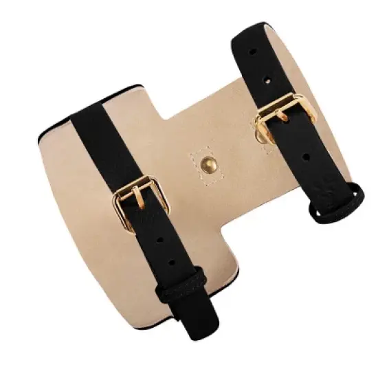 PoisePup &ndash; Luxury Pet Dog Harness &ndash; Soft Premium Italian Leather w/Crystal Harness for Small and Medium Dogs - Dark Knight image {1}