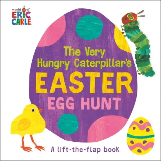 The Very Hungry Caterpillar's Easter Egg Hunt - by  Eric Carle (Board Book) image {1}