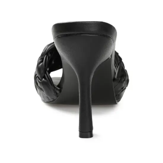 Journee Collection Womens Raquelah Open Toe High Stiletto Pumps image {2}