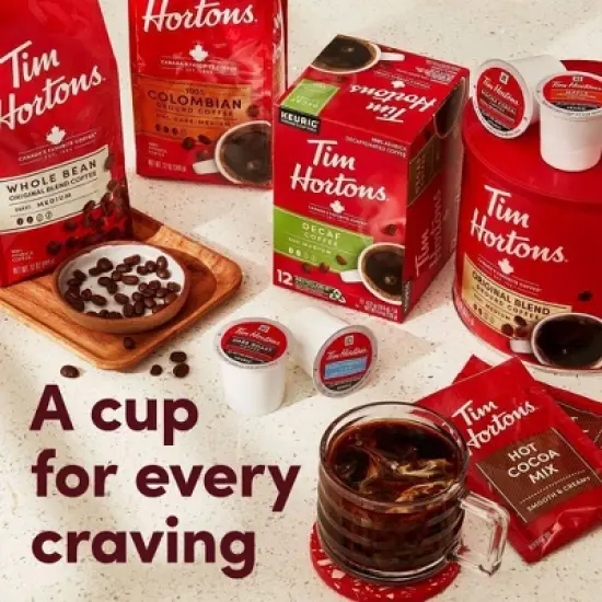 Keurig Tim Hortons Colombian Keurig K-Cup Coffee Pods - Medium-Dark Roast - 12ct image {4}