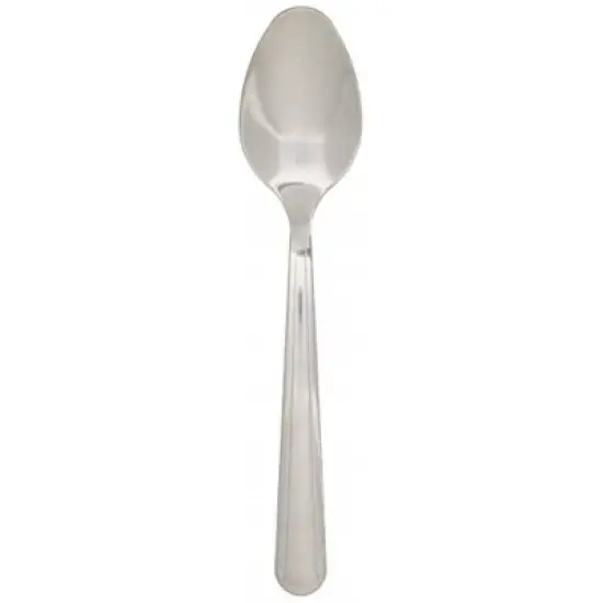 Winco 0001-01 12-Piece Dominion Teaspoon Set, 18-0 Stainless Steel image {1}