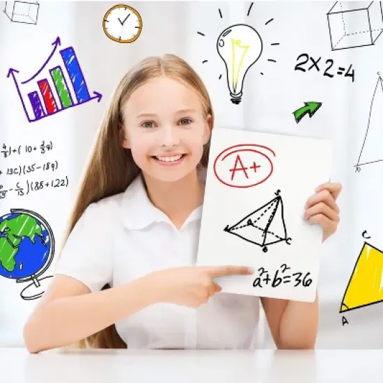 Board Geeks 9" x 12" Classroom Dry Erase Board - 6 Pack image {1}