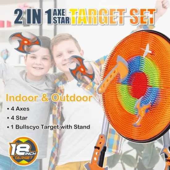 Contixo TS1 Target  Axe Throwing Set image {3}