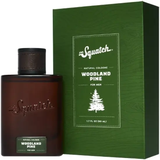DR. SQUATCH Men's Natural Cologne - Woodland Pine - 1.7 fl oz image {3}