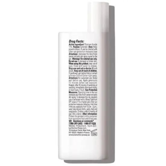 La Roche Posay Anthelios Tinted Ultra-Light Fluid Mineral Face Sunscreen with Titanium Dioxide - SPF 50 - 1.7 fl oz image {7}