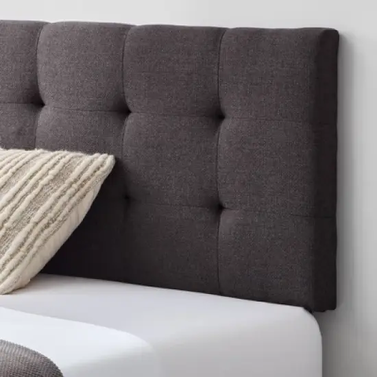 Emmie Adjustable Upholstered Headboard with Square Tufting - Brookside Home image {2}