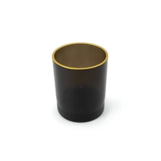 9.6 oz Lowball Glass Black - Bullseye's Playground&trade; image {2}