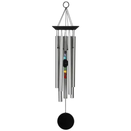 Woodstock Wind Chimes Asli Arts&reg; Collection, Half Coconut Bamboo Chime, Bamboo Wind Chime image {7}