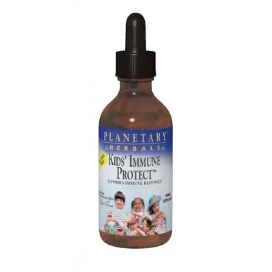 Kid's Immune Protect Liquid by Planetary Herbals  -  4 oz Liquid image {1}