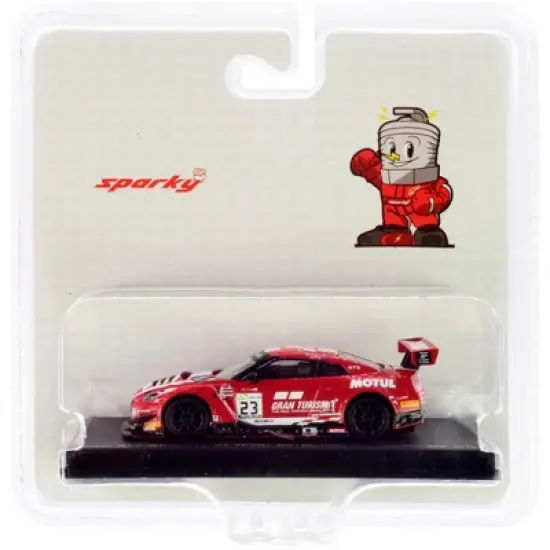 Nissan GT-R Nismo GT3 #23 Parry - Buncombe - Ordones GT Sport Motul Team RJN 7h 24H Spa (2018) 1/64 Diecast Car Sparky image {2}