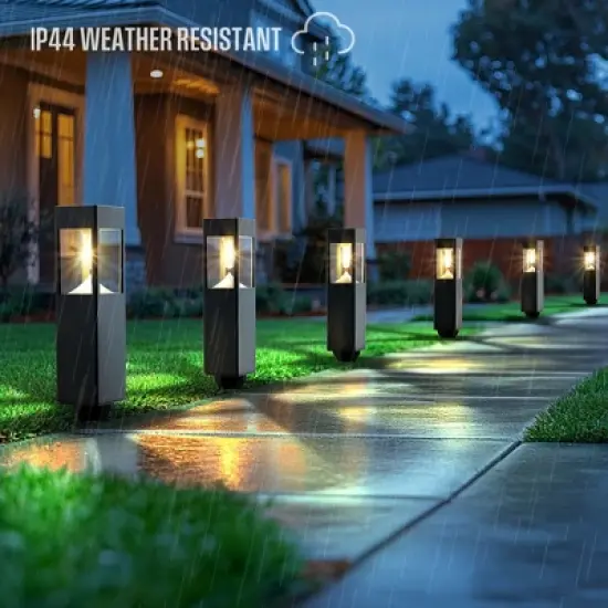 Westinghouse 30 Lumens Solar Filament LED Bollard Path Light &ndash; 6-Pack image {4}