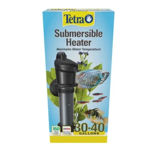 Tetra Submersible Heater 150 watts for 30 to 40gal Aquarium Parts and Accessories image {6}