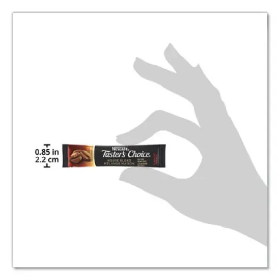 Nescaf&eacute; Taster's Choice Stick Pack, House Blend, 80/Box image {6}