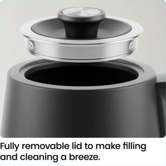 Chefman Precise Pour 0.8L Electric Gooseneck Kettle with Automatic Shut-Off &ndash; Black image {4}