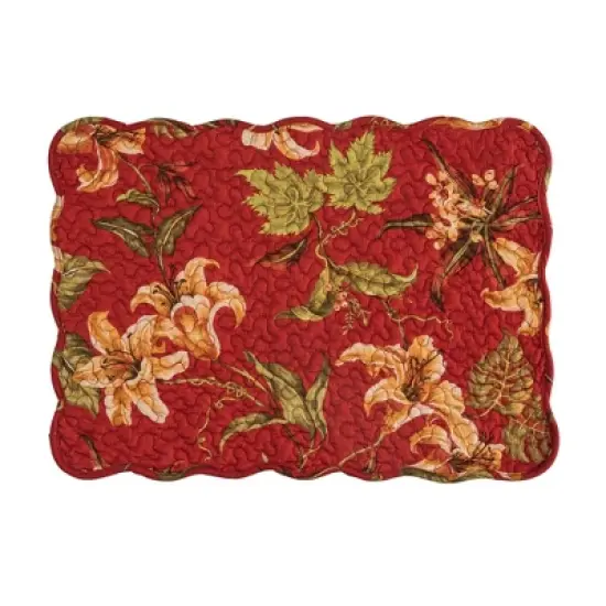 C&F Home Cotton Machine Washable Reversible Placemats image {10}