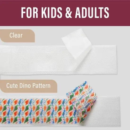 Nuvadermis Silicone Medical Grade Reusable Scar Tape - Clear - 60" Roll image {6}