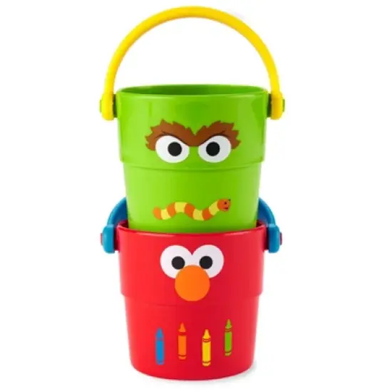 Skip Hop Sesame Street Stack & Pour Bath Bucket image {4}