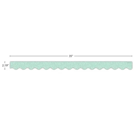Teacher Created Resources&reg; Composition Green Scalloped Border Trim, 35 Feet Per Pack, 6 Packs image {3}