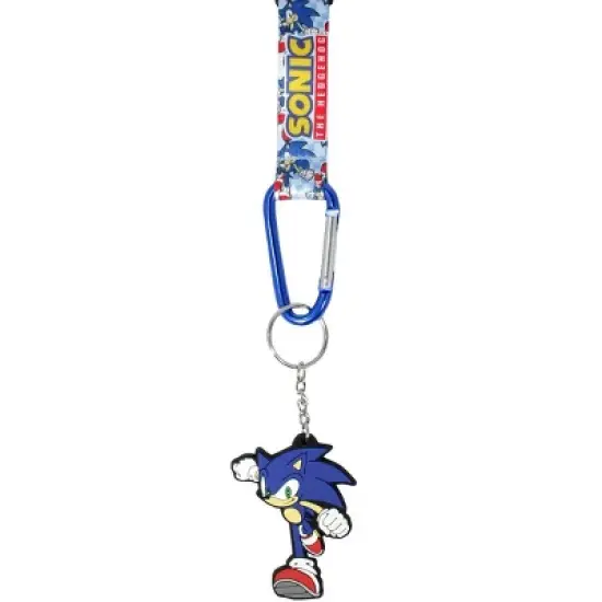 Sonic The Hedgehog Wrist Lanyard Hand Or Wrist Key Lanyard Strap image {1}