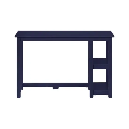 Max & Lily Desk With Bookshelves for Home, Office, Computer, Gaming image {1}