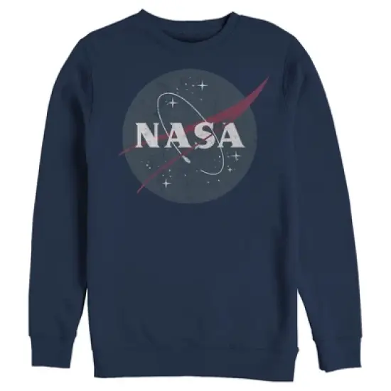 Men's NASA Simple Vintage Logo Sweatshirt image {2}