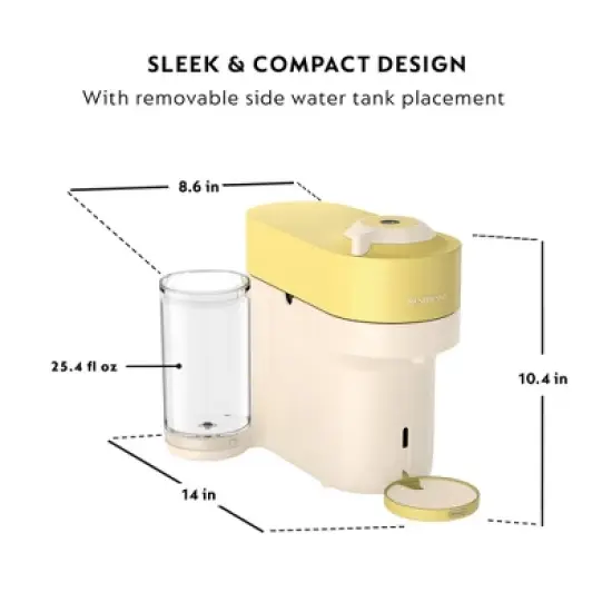 Nespresso Limited-Edition Vertuo Pop+ Coffee and Espresso Maker Flavored Iced Bundle image {7}