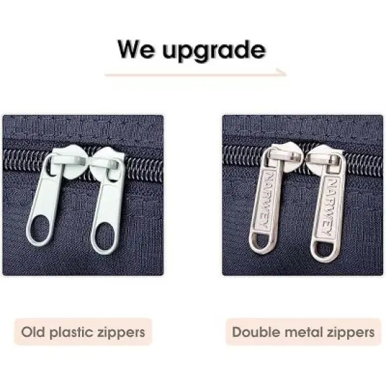 Narwey For Spirit Airlines Personal Item Bag 18x14x8 Foldable Travel Duffel Bag image {2}