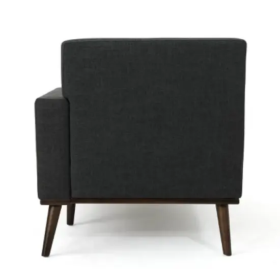 Stormi Mid-Century Modern Fabric Chaise Lounge - Christopher Knight Home image {3}