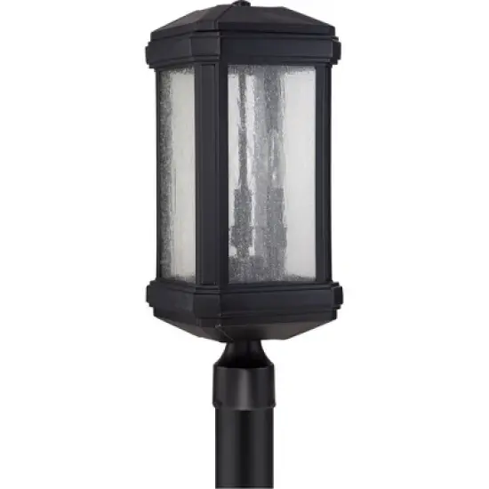Quoizel Lighting Trumbull 3 - Light Post Light in  Mystic Black image {2}