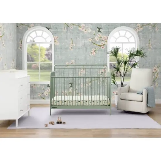 Delta Children Hayden 5-in-1 Convertible Metal Crib image {2}