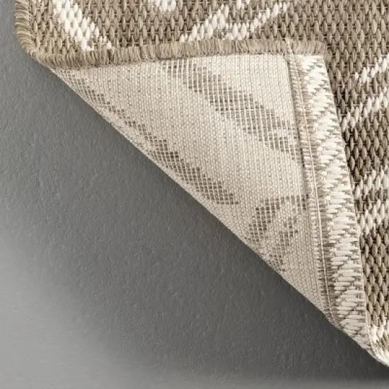 nuLOOM Macklin Herringbone Indoor/Outdoor Area Rug image {6}
