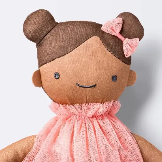 Plush Doll with Pink Dress - Cloud Island&trade; image {2}