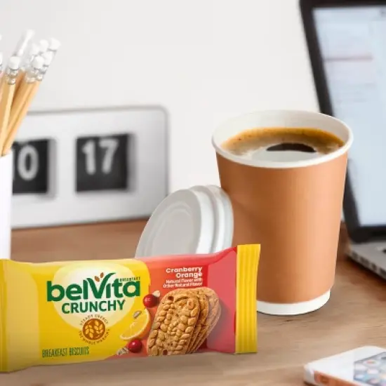 BelVita Cranberry Orange Breakfast Biscuits - 8.8oz/5pk image {13}