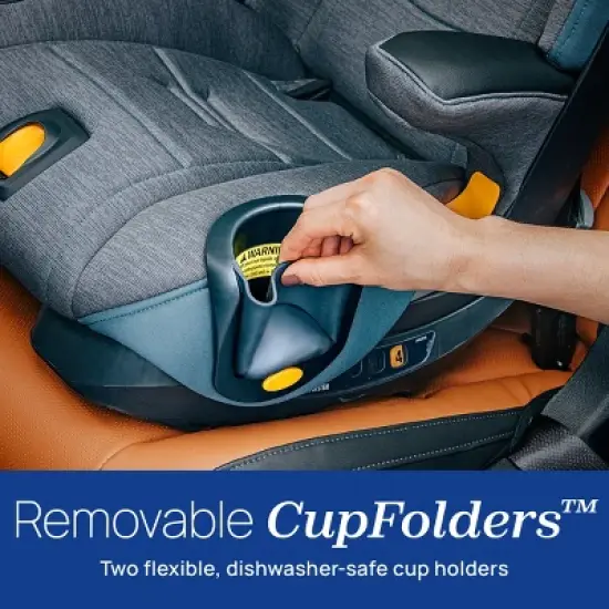 Chicco MyFit ClearTex Harness + Booster Seat - Raven image {8}