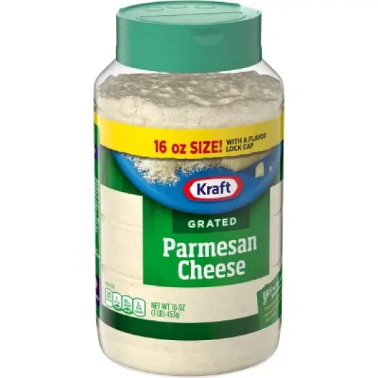 Kraft 100% Grated Parmesan Cheese 16oz image {7}