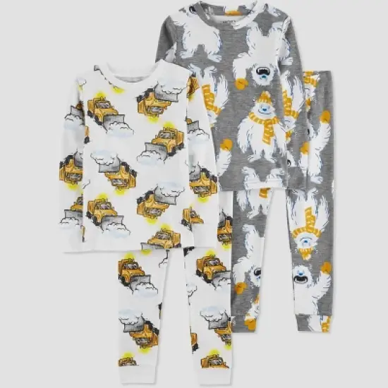 Carter's Just One You&reg; Toddler Boys' 4pc Pajama Set image {3}