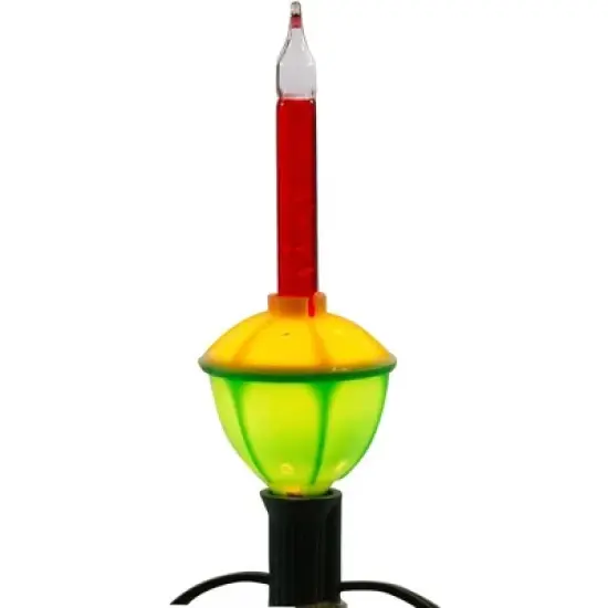 Kurt Adler Indoor/Outdoor Novelty String 7-Light Set, Bubble Lights Multicolor, 15ft image {6}