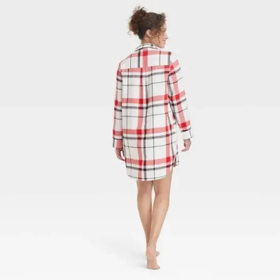 Women's Flannel Notch NightGown - Stars Above&trade; image {1}