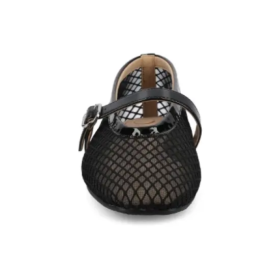 Journee Women's Casha Mesh Dress Flats image {5}