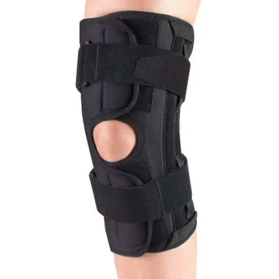 OTC Orthotex Knee Stabilizer Wrap with Spiral Stays, Black image {4}
