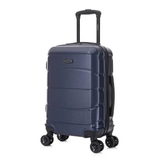DUKAP Sense Lightweight Hardside Carry On Spinner Suitcase - Blue image {15}