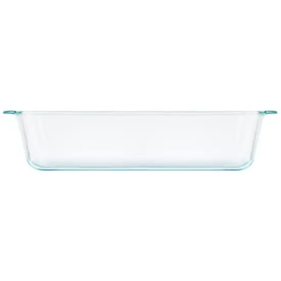 Pyrex 9"X13" Deep Glass Bakeware: Oven-Safe Rectangle Baking Dish, Freezer & Dishwasher-Safe, 5 Qt Capacity image {3}