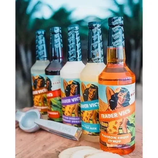 Trader Vic's Pomegranate Grenadine Syrup for Cocktail Mixes, Mocktails, & Drinks 32 Fl. Oz. / 946 Ml. image {7}