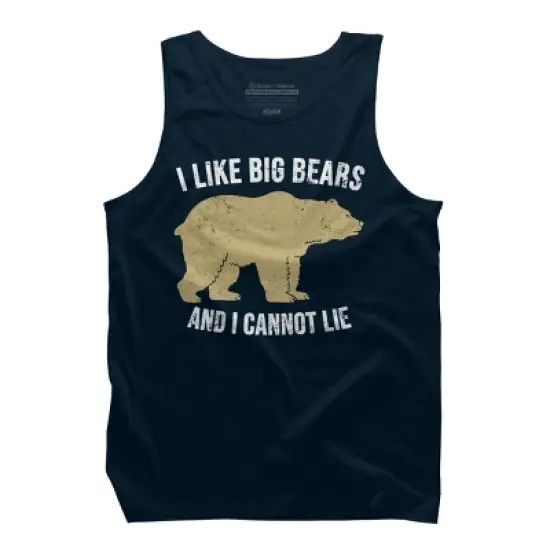 Design By Humans I Like Big Bears And I Cannot Lie By Wholesome Tank Top image {3}