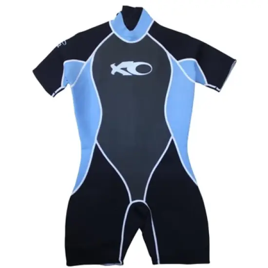 X2O Women's Spring Wetsuit 3:2 Powder Blue- Large image {1}